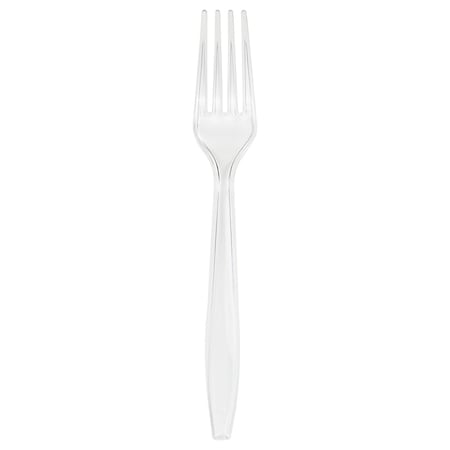 Touch Of Color Clear Plastic Forks, 7", 288PK 10461